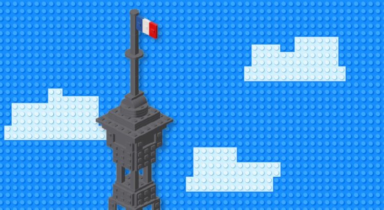 A header image for a blog about the most popular Lego set in every U.S. state.