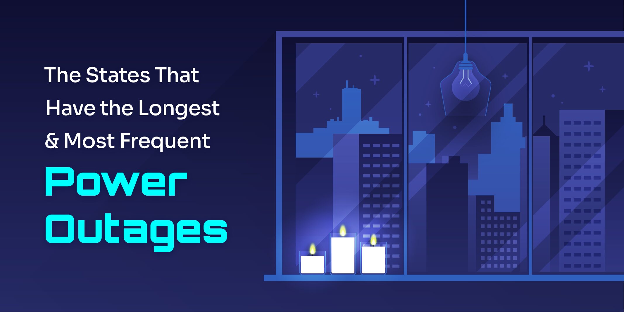 Title Graphic About the Most and Longest Power Outages by U.S. State