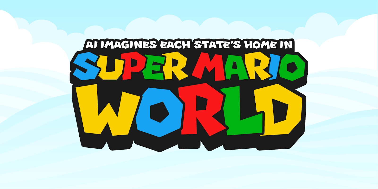 The featured image of a blog showcasing what AI reimagines homes to look like if in Super Mario’s world.