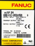FANUC A06B-6141-H026#H580
