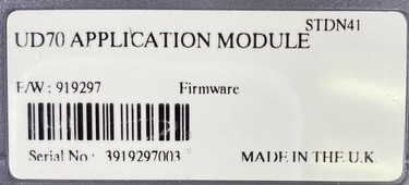 UD71 2 Year Warranty UD73 Replacement Case UD73 Control Techniques UD70 