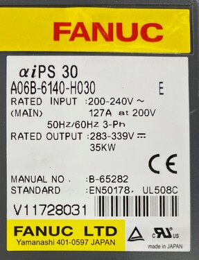 1PCS nuevo Fanuc Servo Controlador A06B-6140-H030 