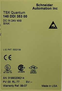 SCHNEIDER ELECTRIC Modicon 140DDI35300 140-DDI-353-00 