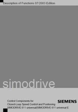 Simodrive 611 TS-Alarms
