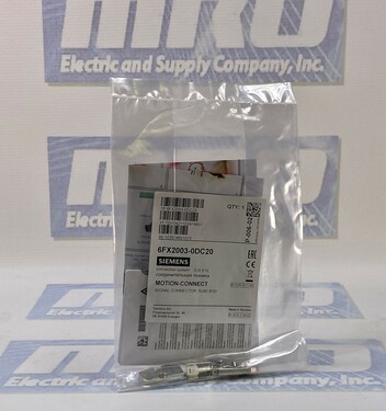 6FX2003-0DC20 Motion- Connect  RJ45 IP20 New Siemens Signal Connector 