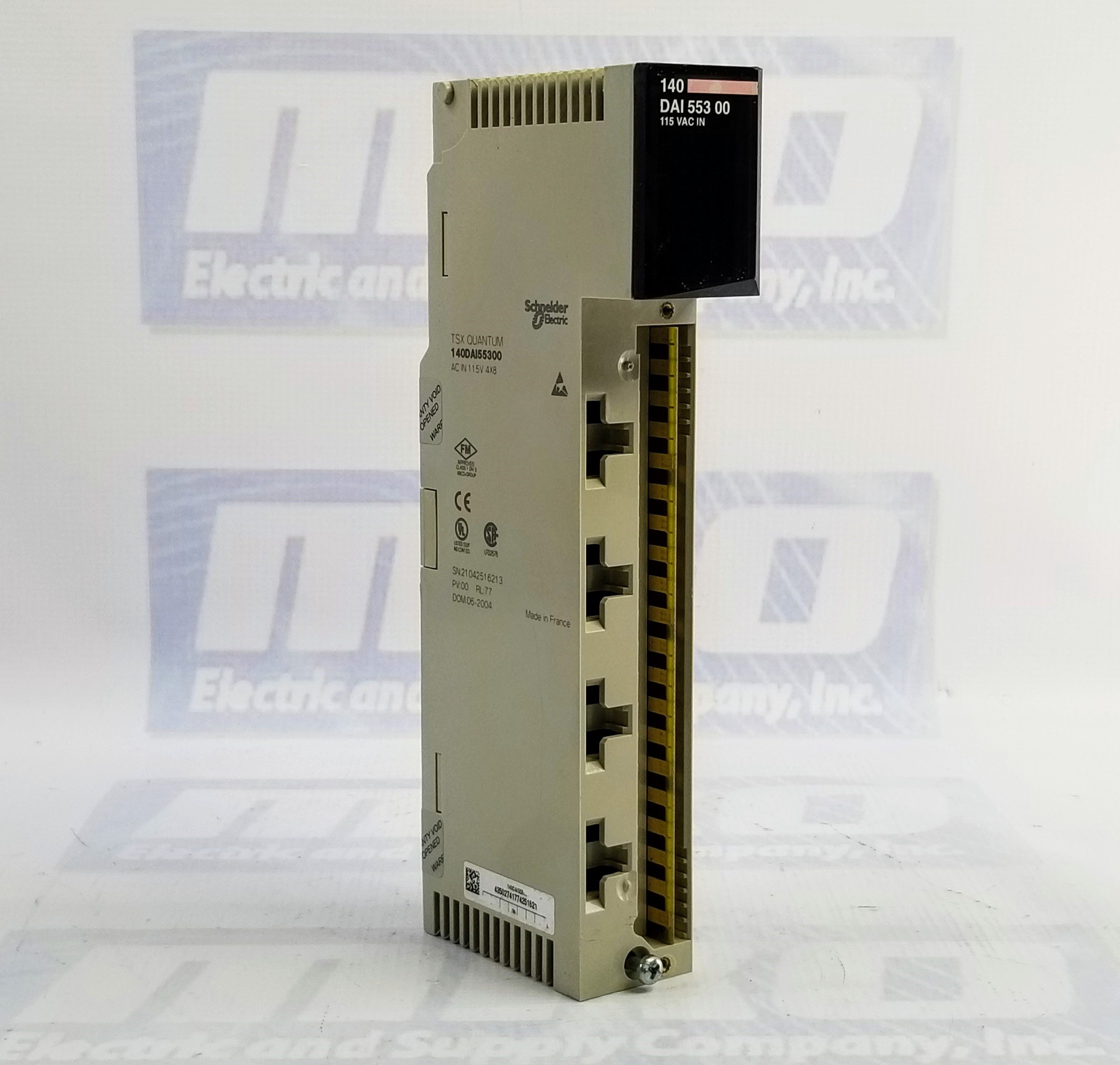 Schneider Automation 140DAI55300 TSX Quantum 115VAC Analog Input Module 4x8 