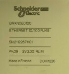 Schneider Electric BMXNOE0100