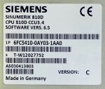 Siemens 6FC5410-0AY03-1AA0